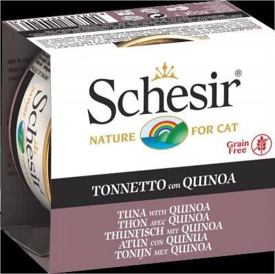 Schesir Jel İçinde Ton Balıklı Kinoalı Tahılsız Konserve Kedi Maması 85 gr