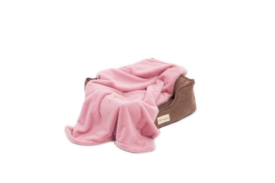Pet Comfort Lodix Toz Pembe Kedi ve Köpek Battaniyesi S 70x50cm