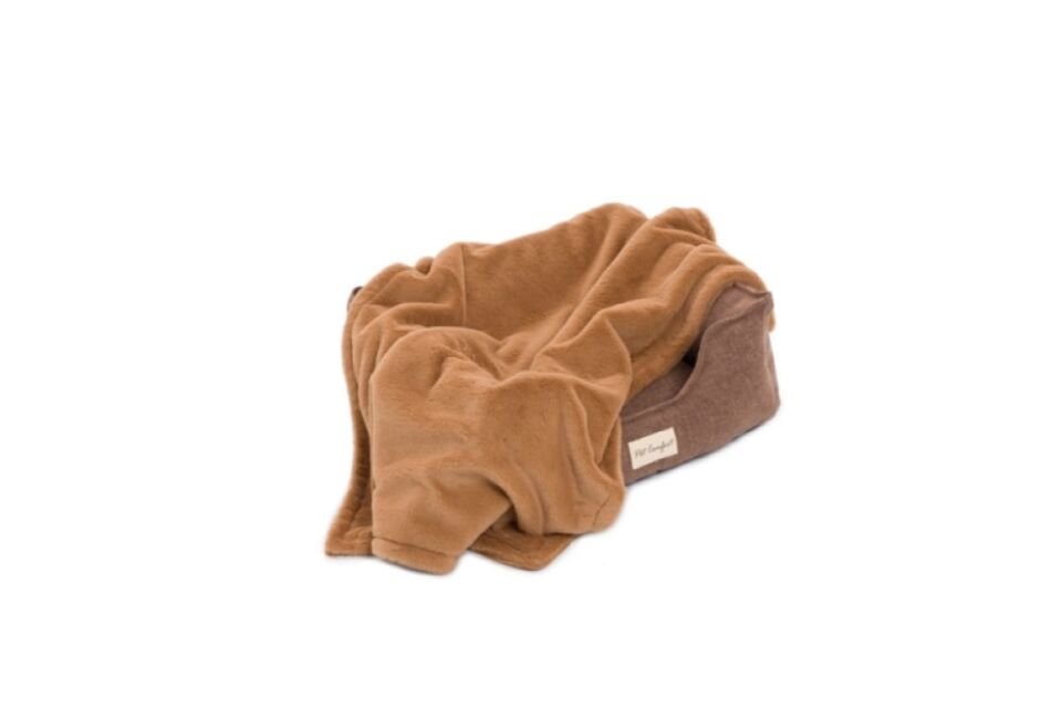 Pet Comfort Lodix Kahverengi Kedi ve Köpek Battaniyesi S 70x50cm