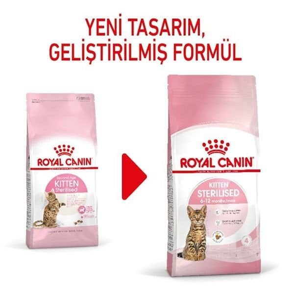 Royal Canin Sterilised Kitten Kısırlaştırılmış Yavru Kedi Maması 2 Kg