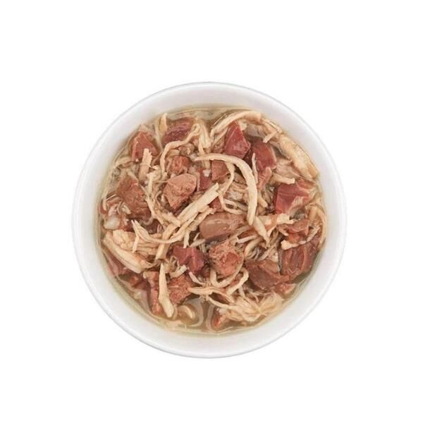 Schesir After Dark Et Suyunda Tavuklu ve Sığır Etli Yetişkin Kedi Konservesi 80 gr