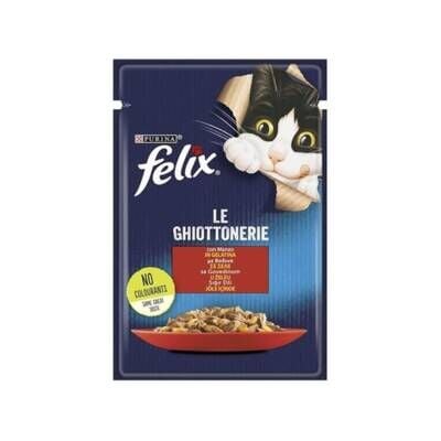 Felix Jöle İçinde Sığır Etli Yetişkin Kedi Konservesi 85 gr