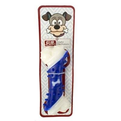 Flip Plastik Dental Kaval 17 cm Kemik Köpek Oyuncağı