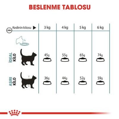 Royal Canin Hairball Tüy Yumağı İçin Kedi Maması 34 2 kg