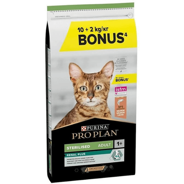 Pro Plan Sterilised Somonlu Kedi Maması 10+2 kg