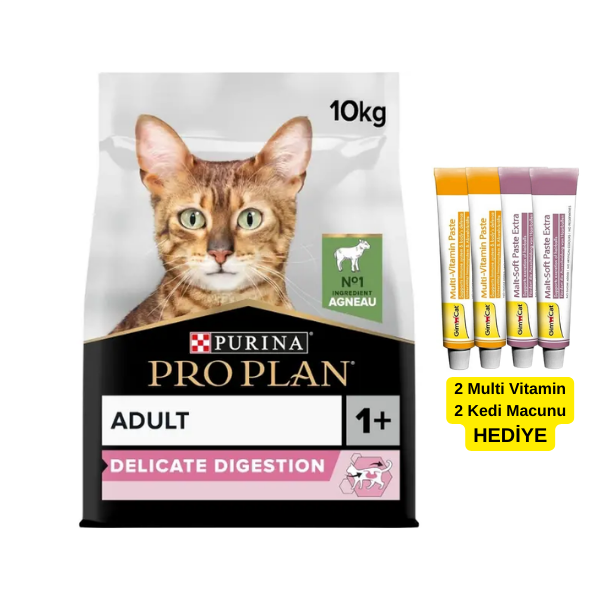 Pro Plan Adult Delicate Kuzulu Yetişkin Kedi Maması 10 Kg