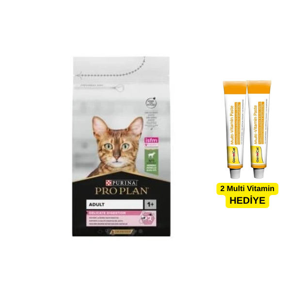 Pro Plan Delicate Hassas ve Seçici Yetişkin Kediler İçin Kuzu Etli Kedi Maması 3 kg