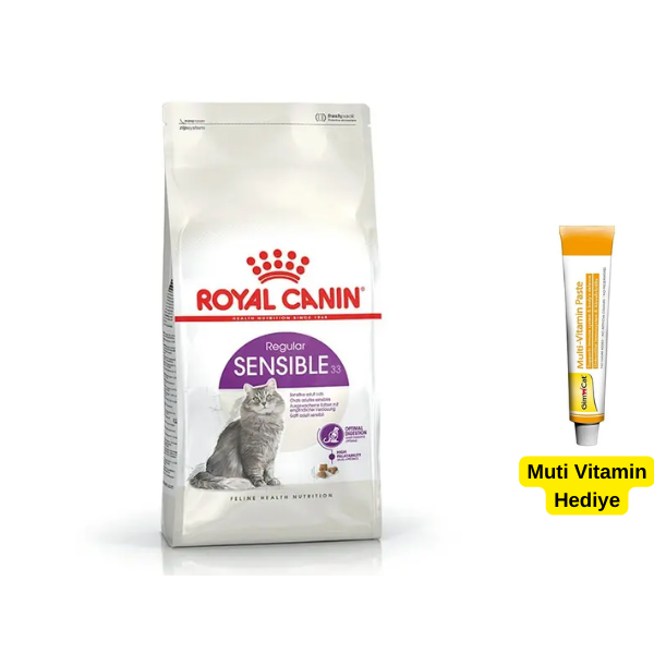 Royal Canin Sensible 33 Yetişkin Tavuklu Kedi Maması 2 Kg