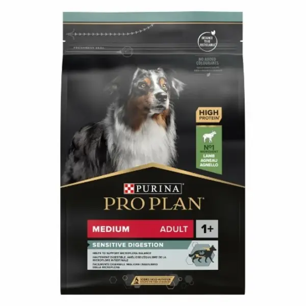 Pro Plan Medium Kuzu Etli Orta Irk Yetişkin Köpek Maması 3 Kg