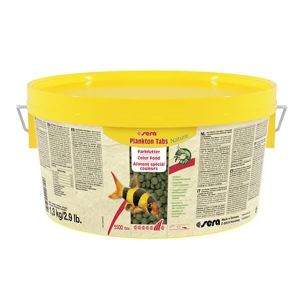 Sera Plankton Tabs Nature 100 Adet - Kovadan Bölme