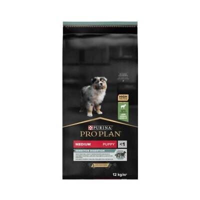 Pro Plan Puppy Sensitive Digeston Kuzu Etli Yavru Köpek Maması 12 kg