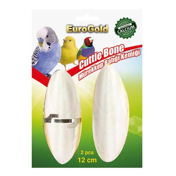 Eurogold Mürekkep Balığı Kemiği Gaga Taşı 12cm 2 Adet
