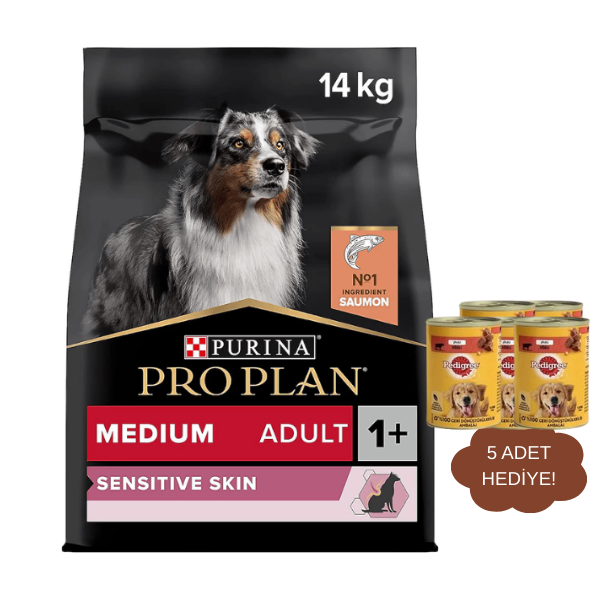 Pro Plan Medium Adult Somonlu Yetişkin Köpek Maması 14Kg