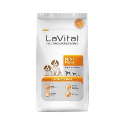 LaVital Mini Puppy Küçük Irk Kuzulu Yavru Köpek Maması 1,5 kg