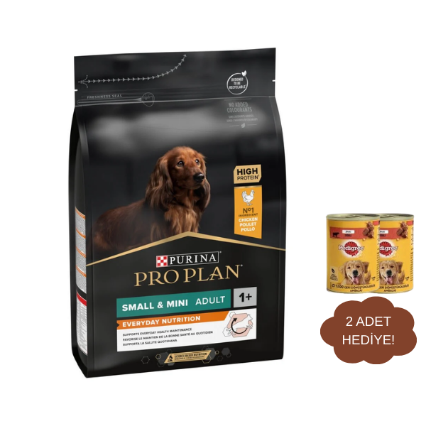 Pro Plan Small&Mini Tavuklu Küçük Irk Yetişkin Köpek Maması 3kg