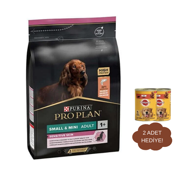 Pro Plan Small Mini Somonlu Küçük Irk Yetişkin Köpek Maması 3Kg