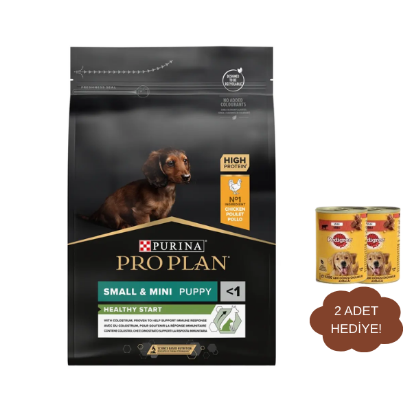 Pro Plan Puppy Small Mini Tavuklu Küçük Irk Yavru Köpek Maması 3Kg