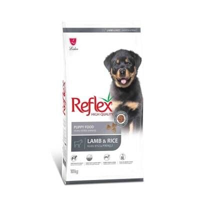 Reflex Kuzu Etli ve Pirinçli Yavru Köpek Maması 10 kg