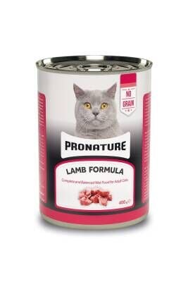 Pronature Tahılsız Kuzulu Etli Ezme Yaş Kedi Maması 400 gr