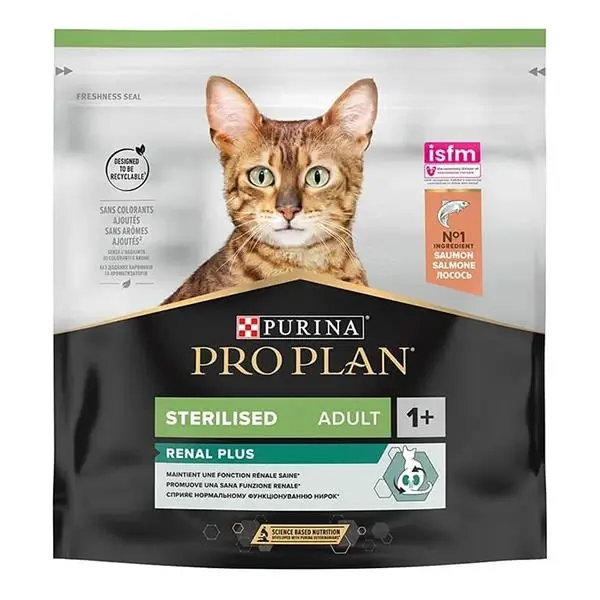 Pro Plan Sterilised Renal Plus Somonlu Kedi Maması 400 g