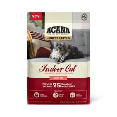 Acana Indoor Yüksek Proteinli (High Protein) Evde Beslenen Kediler İçin Yetişkin Kedi Maması 4,5 kg