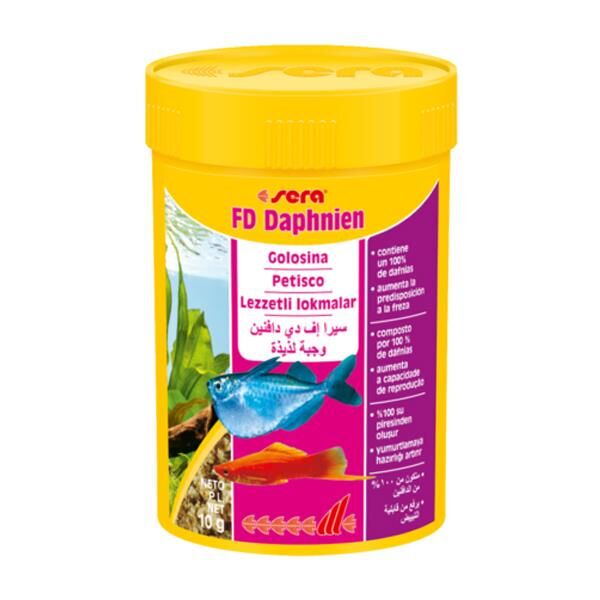 Sera FD Daphnia 100 Ml 10 Gr Su Piresi