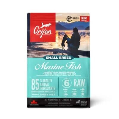 Orijen Marine Fish Tahılsız Balıklı Yetşkin Küçük Irk Maması 4,5 kg