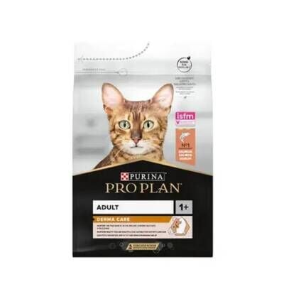 Pro Plan Derma Plus (Elegant Adult) Tüy Yumağı Kontrolü Somonlu Kedi Maması 3 kg