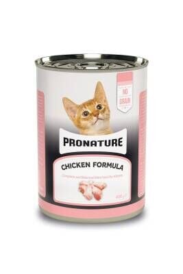 Pronature Tahılsız Tavuklu Yavru Yaş Kedi Maması 400 gr