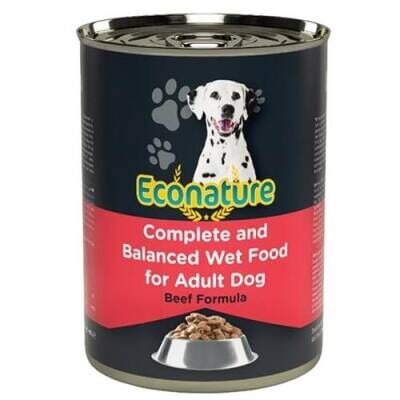 Econature Adult Kuzu Etli Yetişkin Köpek Konservesi 400 gr