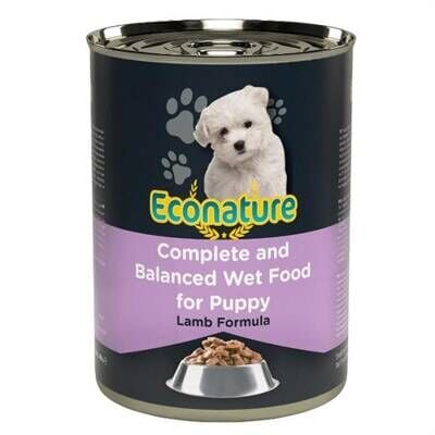 Econature Kuzu Etli Yavru Köpek Konservesi 400 gr