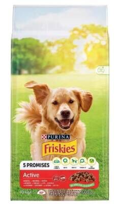 Friskies Active Biftekli Yetişkin Köpek Maması 10 kg