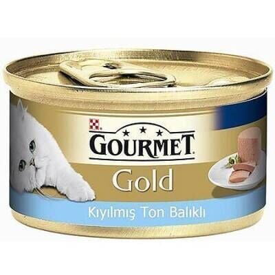Gourmet Gold Kıyılmış Ton Balıklı Yetişkin Kedi Konservesi 85 gr