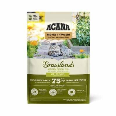 ACANA Grasslands Kedi Maması 4,5 kg - Tüm Irk ve Yaşam Evreleri İçin