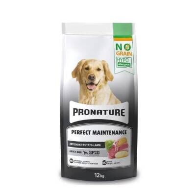 Pronature Hypo-Allergenic Kuzu Etli Enginarlı ve Patatesli Tahılsız Yetişkin Köpek Maması 10+ 2Kg kg