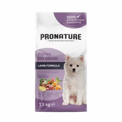 Pronature Hypo-Allergenic Kuzulu Enginarlı ve Patatesli Tahılsız Yavru Köpek Maması 1,5 kg
