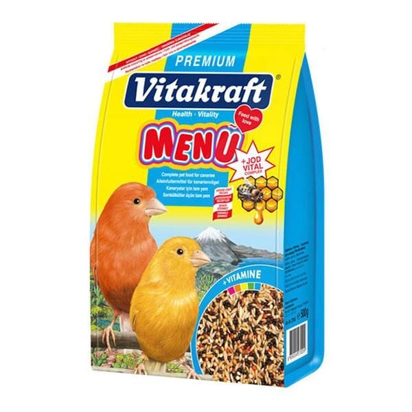 Vitakraft Menu Vital Kanarya Yemi Ballı 500gr