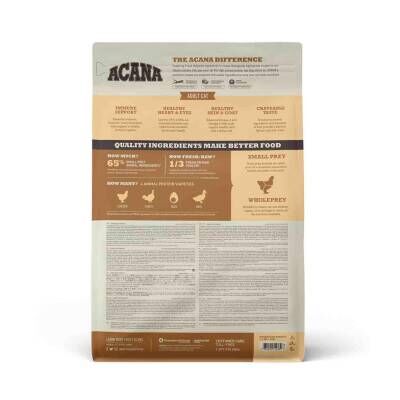 Acana Homestead Harvest Yetişkin Kedi Maması 1,8 kg