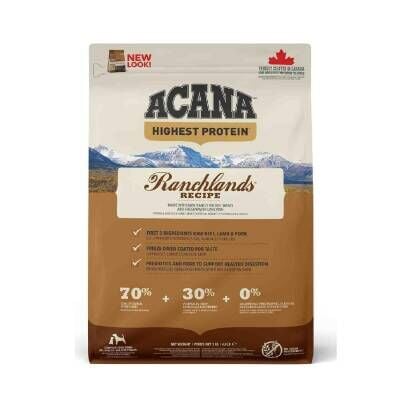 Acana Ranchlands Tahılsız Tüm Irk ve Yaşam Evreleri İçin Köpek Maması 2 kg