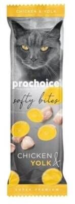 ProChoice Softy Bites Tavuklu ve Yumurtalı Yumuşak Kedi Ödül Maması 10 gr