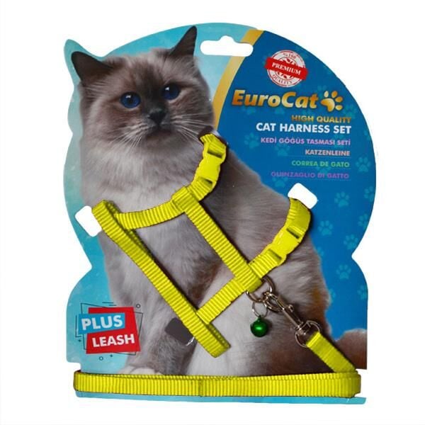 Eurocat Kedi Göğüs Tasması Sarı