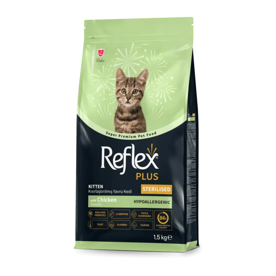 Reflex Plus Kitten Sterilised Chicken 1,5 KG