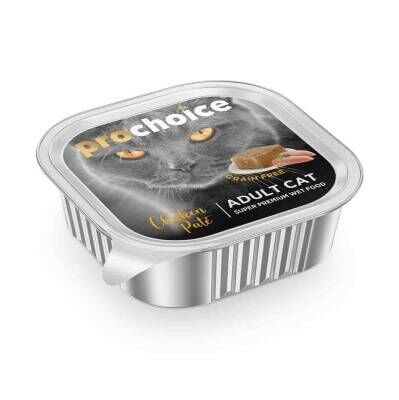 ProChoice Tavuklu Pate Ezme Yetişkin Kedi Maması 100 gr