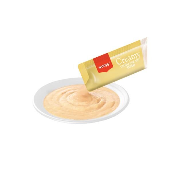 Wanpy Tavuklu Sıvı Kedi Ödül Maması 25x14gr